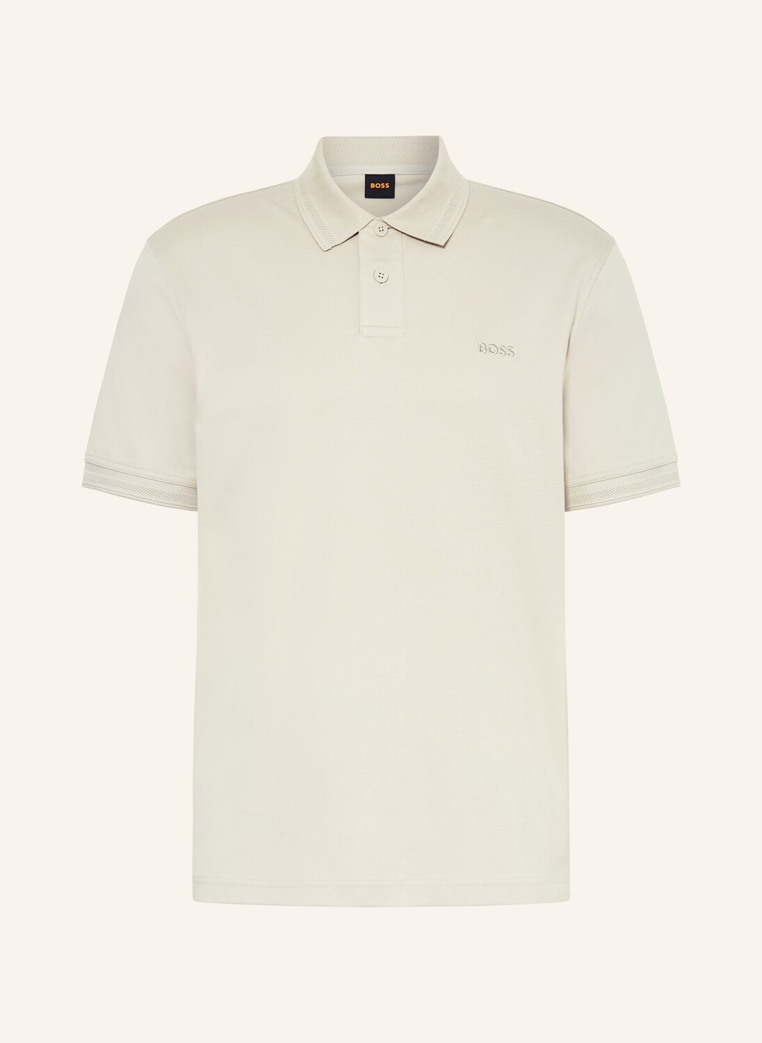 Рубашка-Поло из джерси Boss, бежевый
Рубашка-Поло из джерси Boss, бежевый