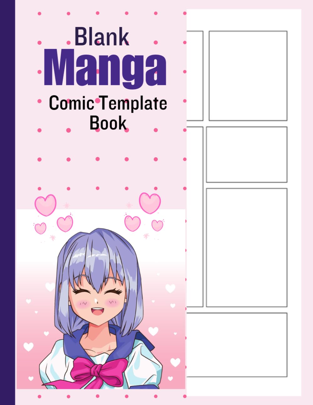 Blank Manga Book: Create Your Own Anime & Manga & Comic Story Book (110-Page 8.5”X11”): Various Blank Templates for easy Drawing & Sketching (Independently published)
Blank Manga Book: Create Your Own Anime & Manga & Comic Story Book (110-Page 8.5”X11”): Various Blank Templates for easy Drawing & Sketching (Independently published)