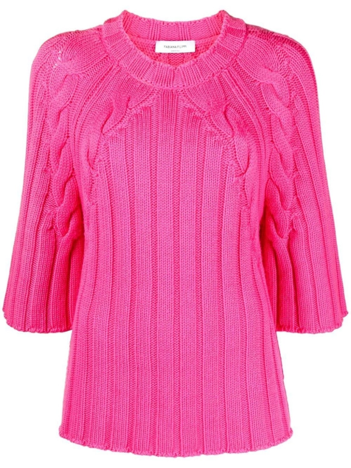 Fabiana Filippi джемпер из необработанной шерсти, розовый
Fabiana Filippi джемпер из необработанной шерсти, розовый