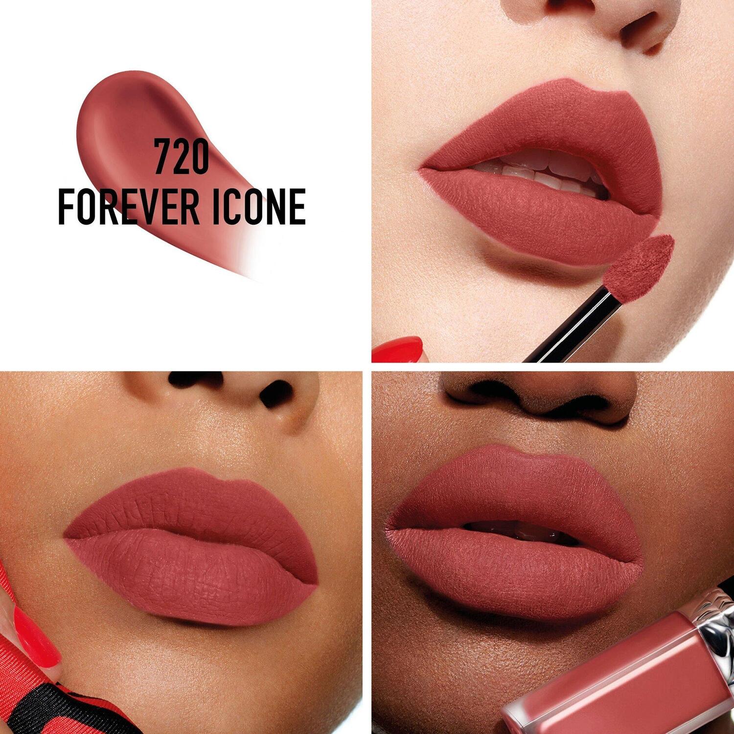 Жидкая помада Rouge Forever Dior, 720 Forever Icone (a rosewood)
Жидкая помада Rouge Forever Dior, 720 Forever Icone (a rosewood)