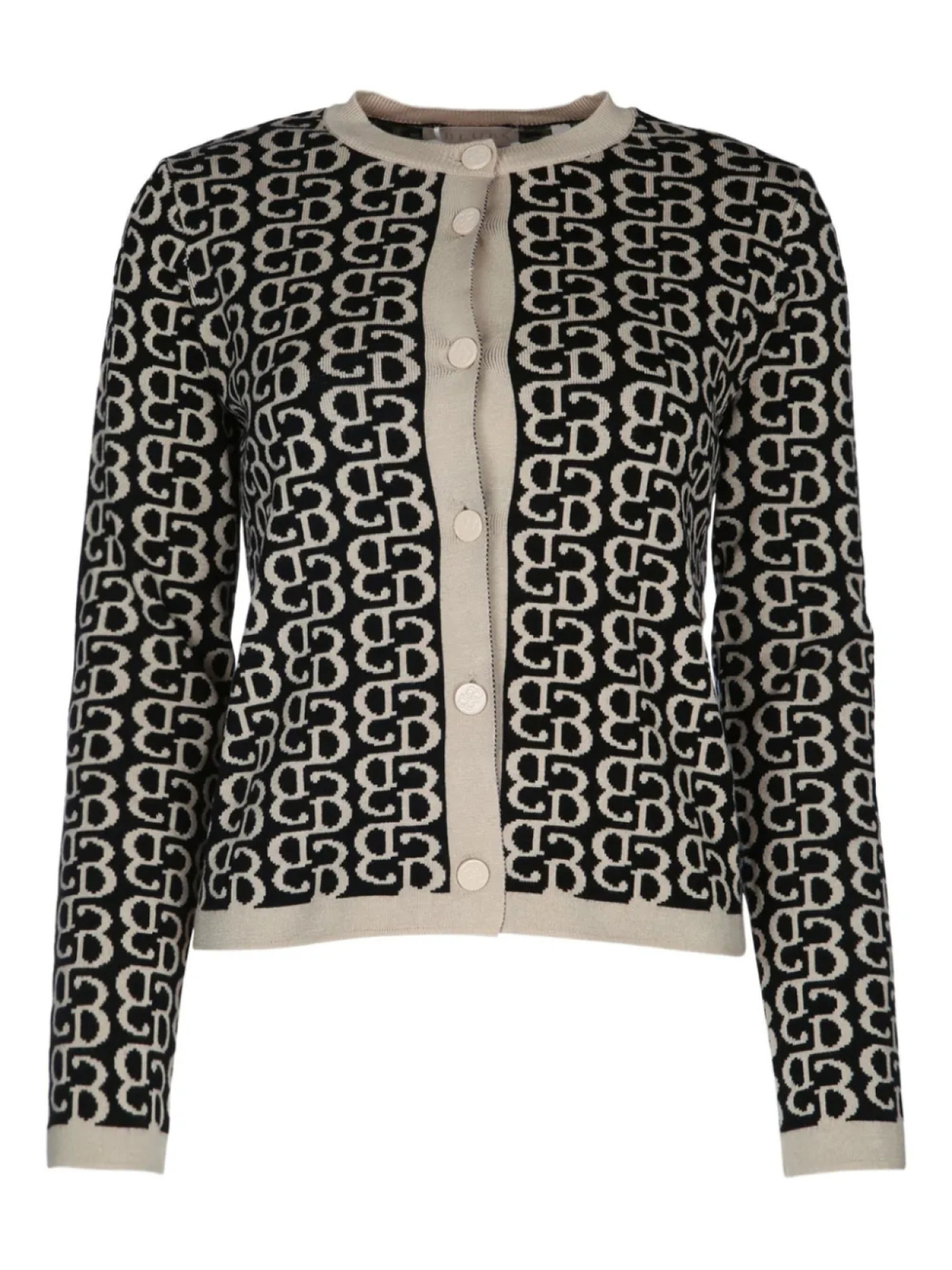 Кардиган на пуговицах с монограммой I BLUES, черный
Кардиган на пуговицах с монограммой I BLUES, черный