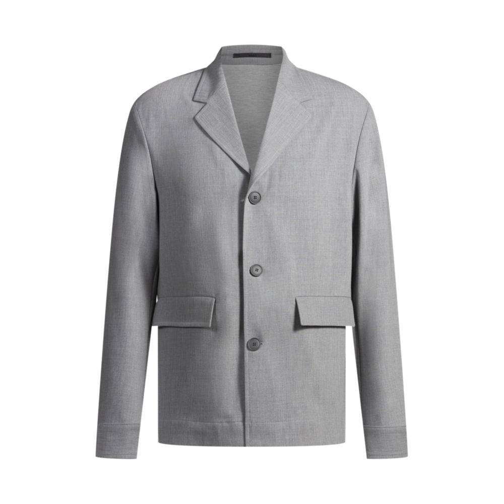 Куртка свободного кроя из эластичной ткани с клееным плетением BOSS, серый
Куртка свободного кроя из эластичной ткани с клееным плетением BOSS, серый