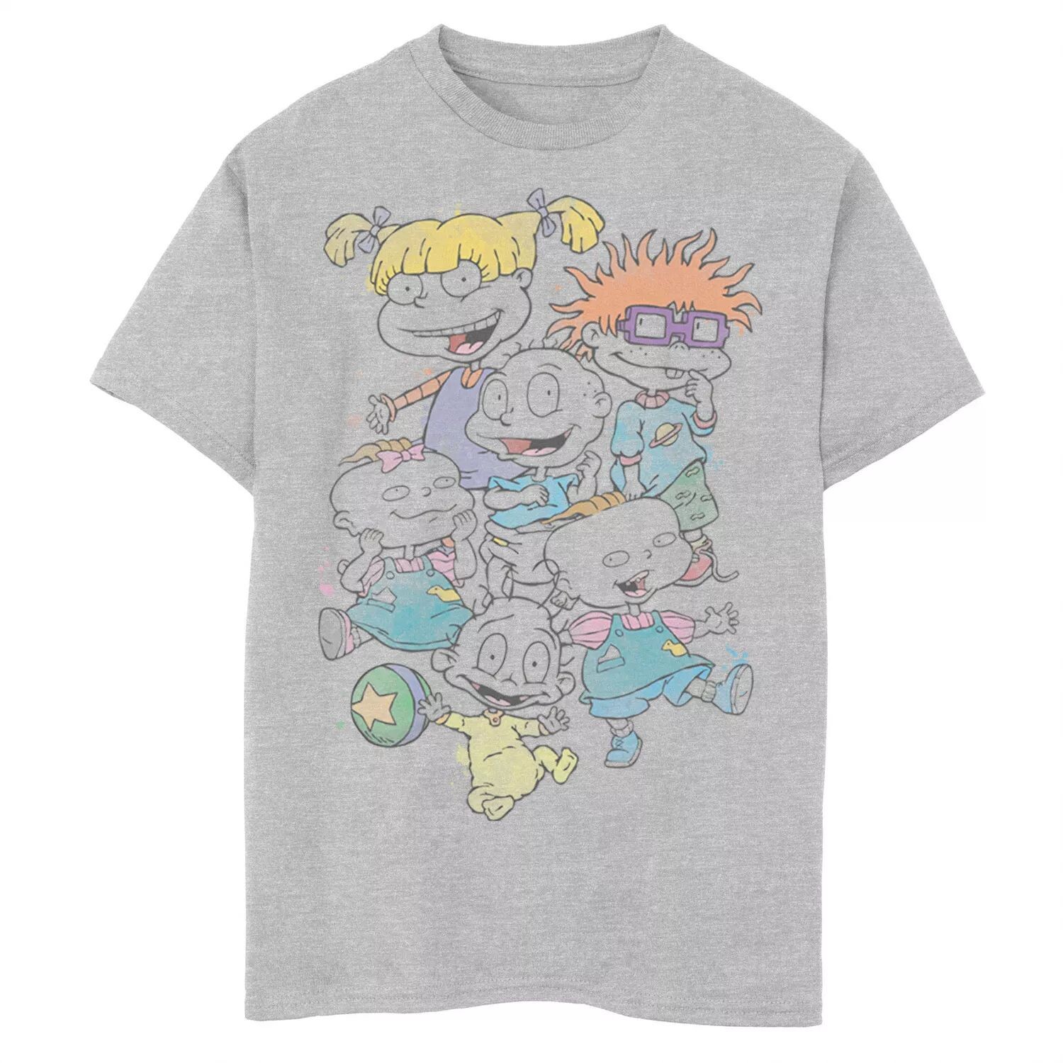 Классическая футболка с акварельным рисунком Nickelodeon Rugrats Baby Group для мальчиков 8–20 лет Licensed Character
Классическая футболка с акварельным рисунком Nickelodeon Rugrats Baby Group для мальчиков 8–20 лет Licensed Character