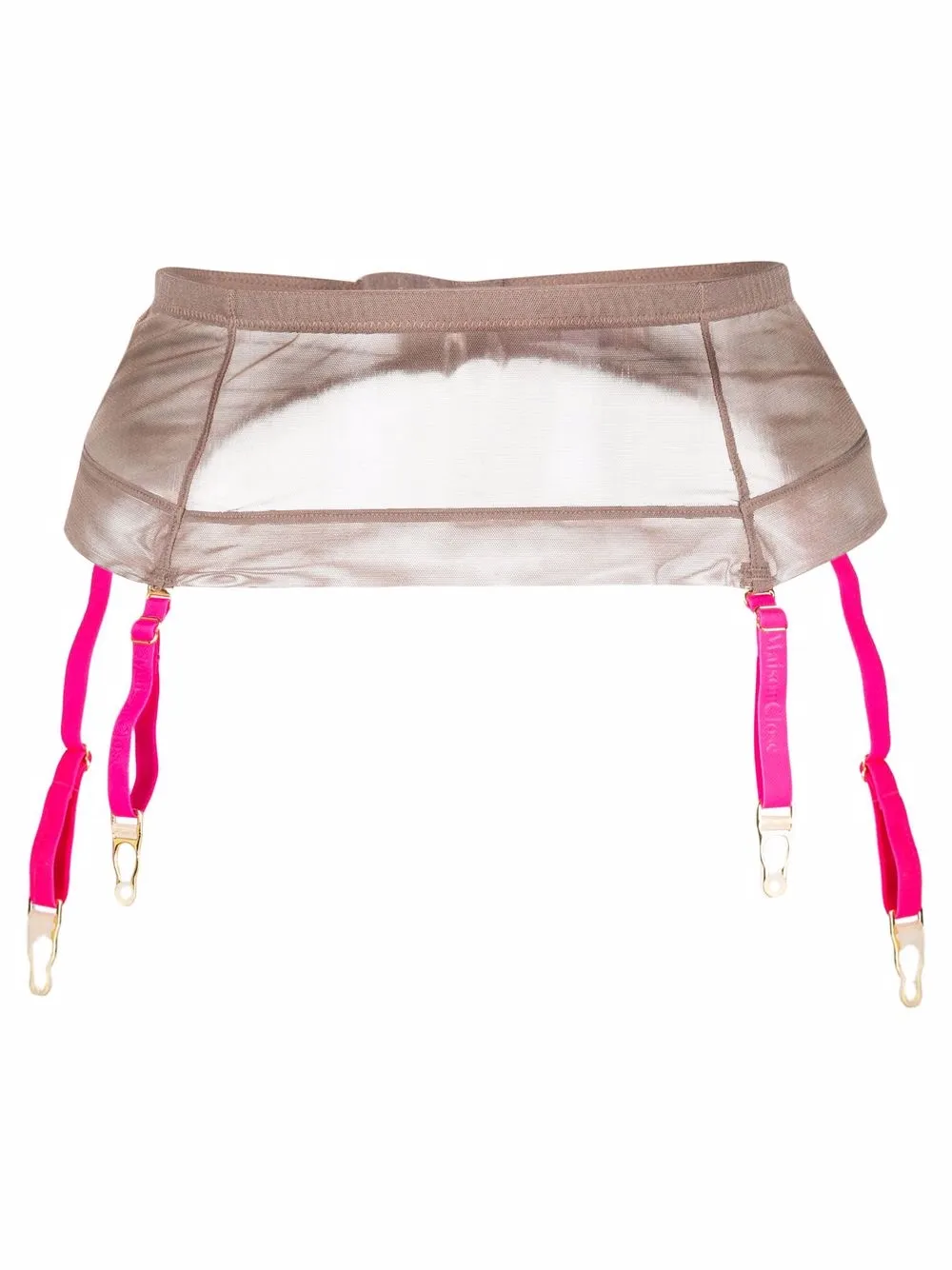 Сетчатый пояс для чулков Maison Close, нейтральный
Сетчатый пояс для чулков Maison Close, нейтральный