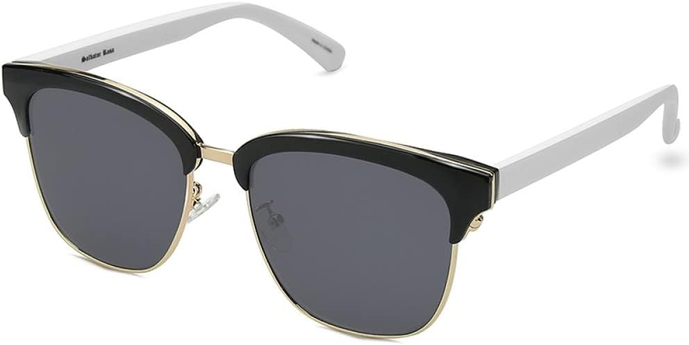 Солнцезащитные очки в полуободковой оправе для женщин/мужчин, винтажные, без оправы, для вождения, поляризованные, с защитой от УФ-излучения UV400 generic, Black Silver
Солнцезащитные очки в полуободковой оправе для женщин/мужчин, винтажные, без оправы, для вождения, поляризованные, с защитой от УФ-излучения UV400 generic, Black Silver