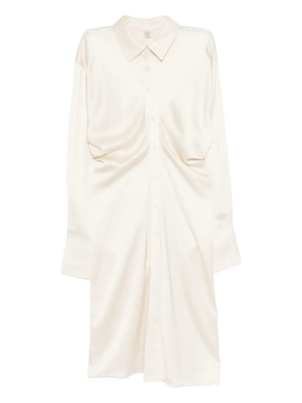 Платье-рубашка свободного кроя TOTEME, нейтральный
Платье-рубашка свободного кроя TOTEME, нейтральный