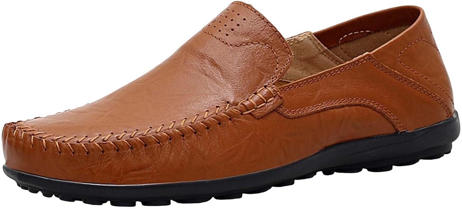 Мужские лоферы повседневные без шнурков, мягкие пенни-лоферы, дышащие легкие обувь, удобные, широкой посадки, мюли Generic, коричневый
Мужские лоферы повседневные без шнурков, мягкие пенни-лоферы, дышащие легкие обувь, удобные, широкой посадки, мюли Generic, коричневый