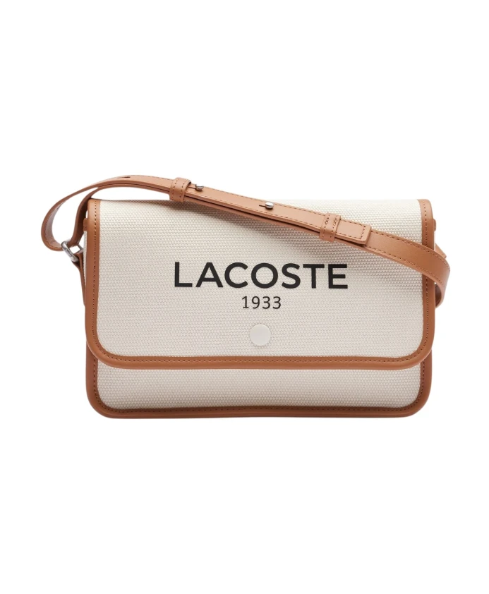 Сумка через плечо из парусины Heritage, натуральный коричневый цвет Lacoste, белый
Сумка через плечо из парусины Heritage, натуральный коричневый цвет Lacoste, белый