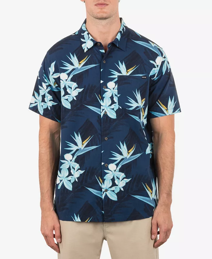 Мужская рубашка с коротким рукавом Rincon Hurley, синий
Мужская рубашка с коротким рукавом Rincon Hurley, синий