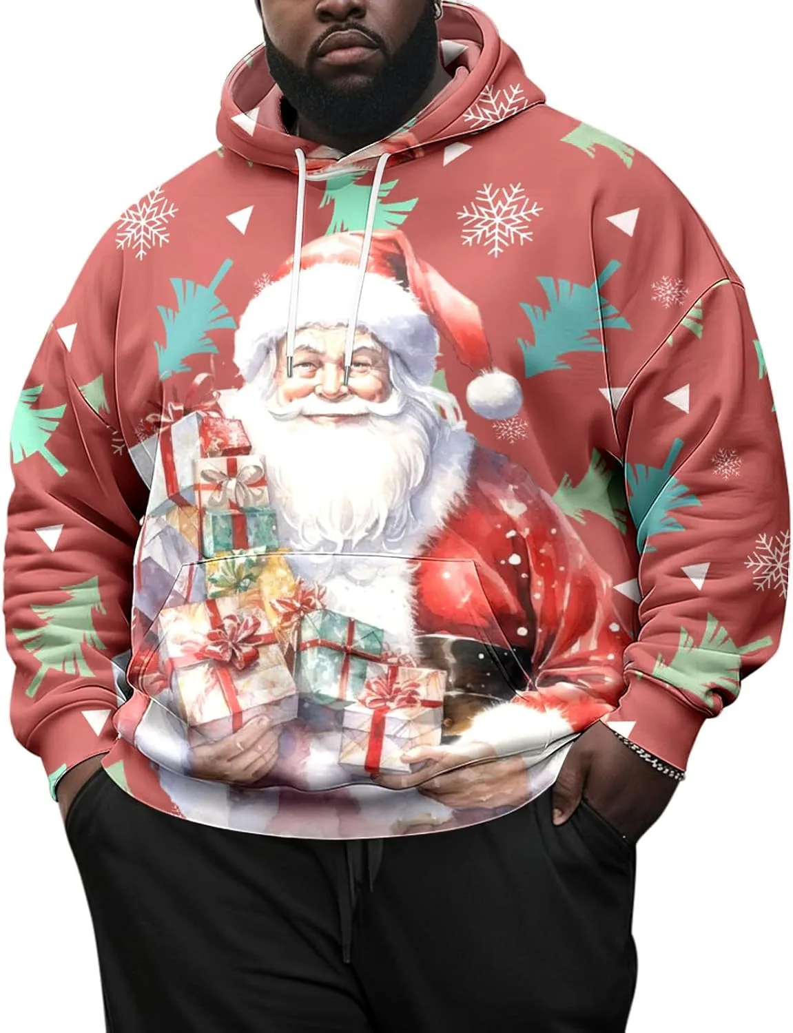 Рождественский худи Santa Christmas Funny — свободный пуловер
Рождественский худи Santa Christmas Funny — свободный пуловер