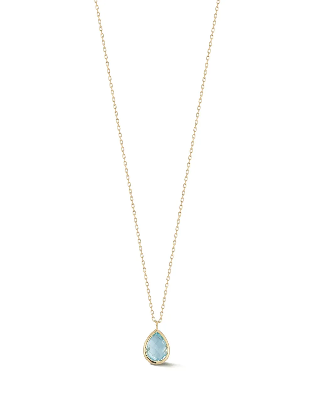 Ожерелье из 14-каратного желтого золота с голубым топазом Mateo, золотой
Ожерелье из 14-каратного желтого золота с голубым топазом Mateo, золотой