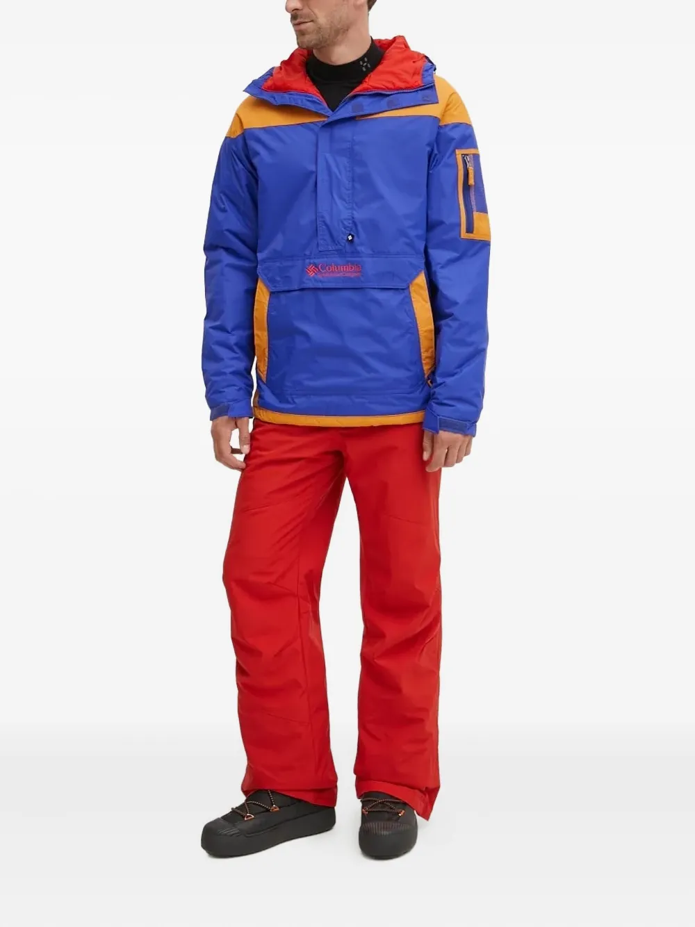 Лыжные брюки с боковой молнией Columbia, красный
Лыжные брюки с боковой молнией Columbia, красный