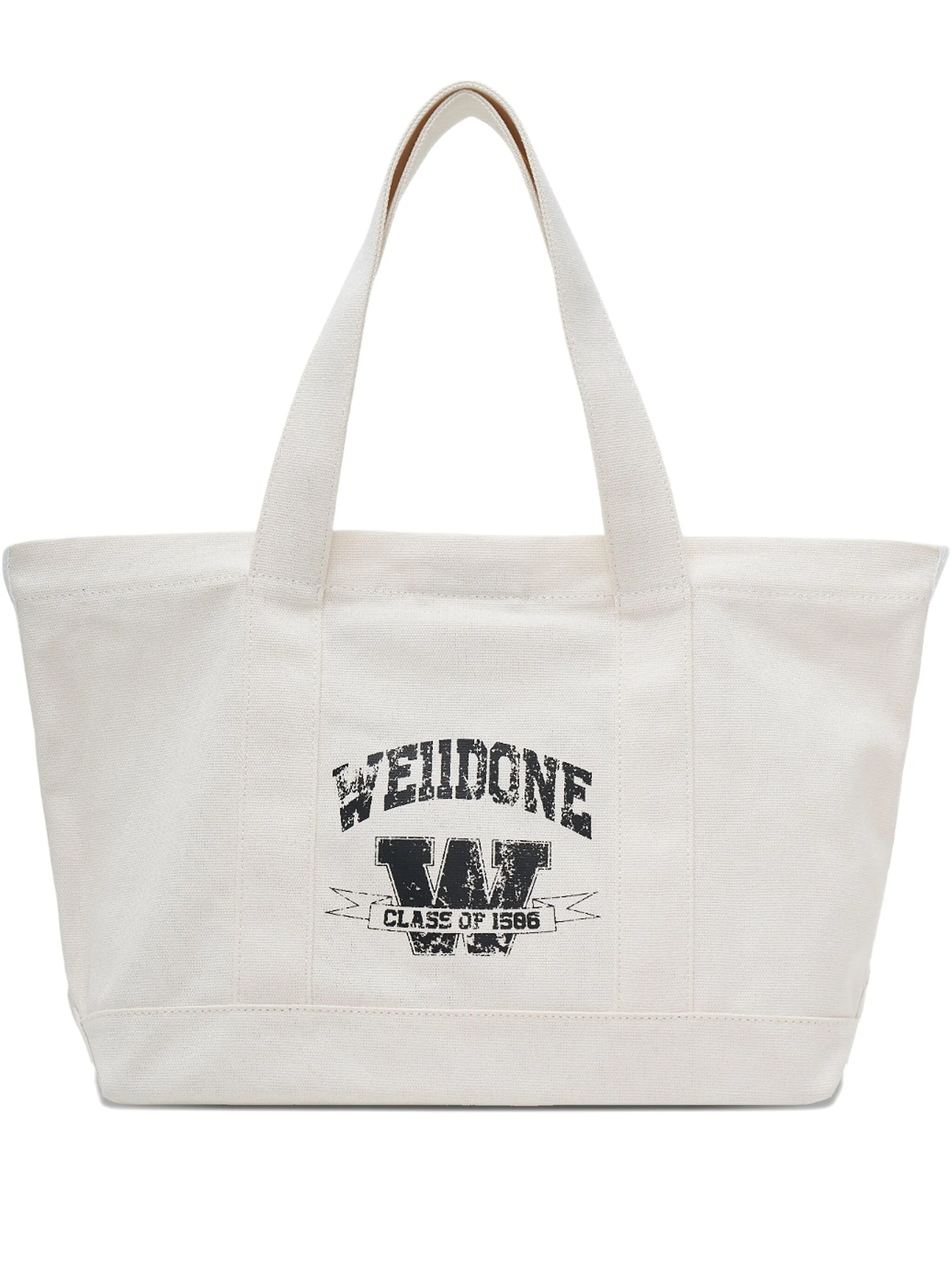 Сумка-тоут с логотипом We11Done, бежевый
Сумка-тоут с логотипом We11Done, бежевый