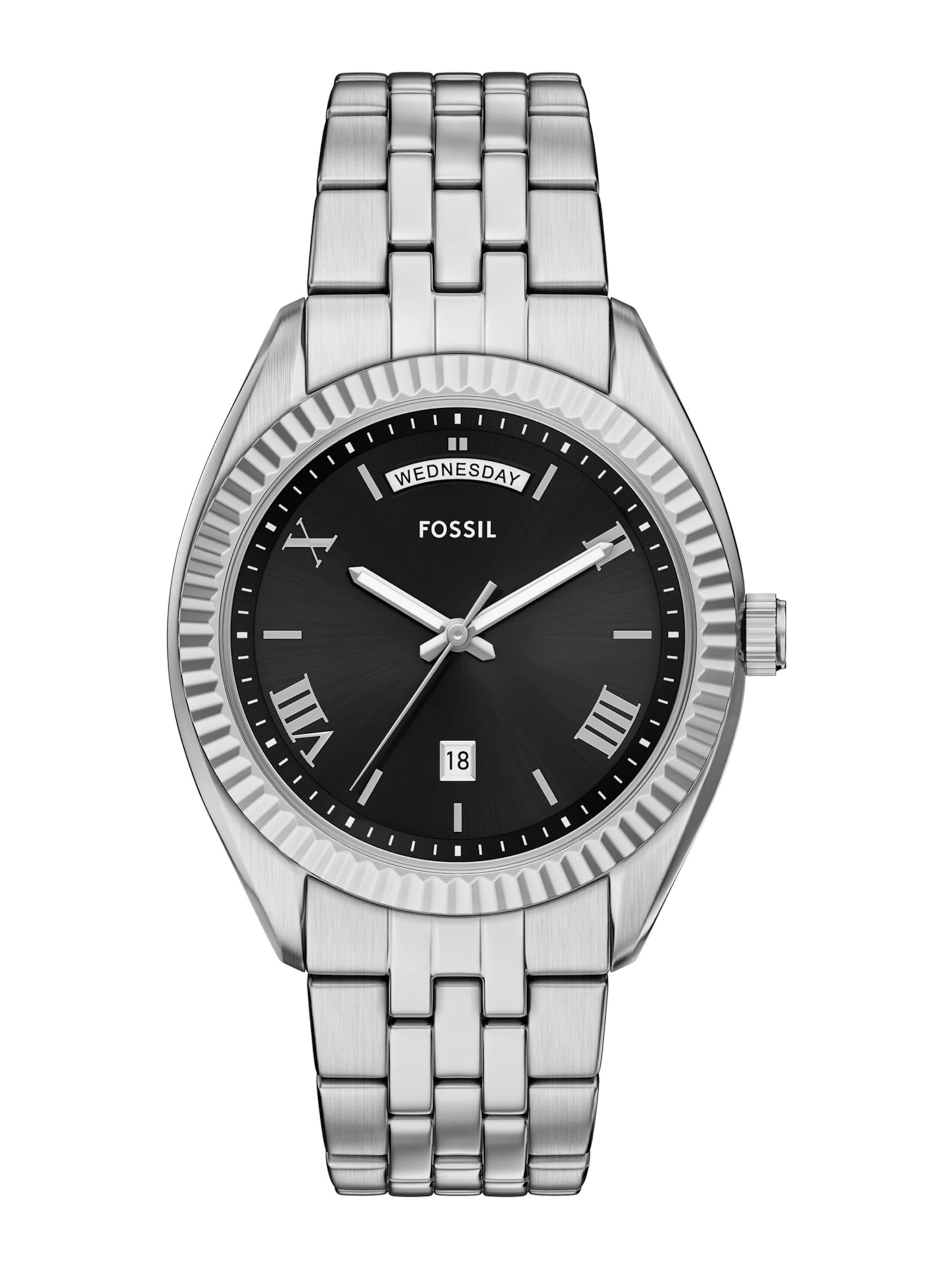 FOSSIL Часы аналоговые 'Campbell' серебристые
FOSSIL Часы аналоговые 'Campbell' серебристые