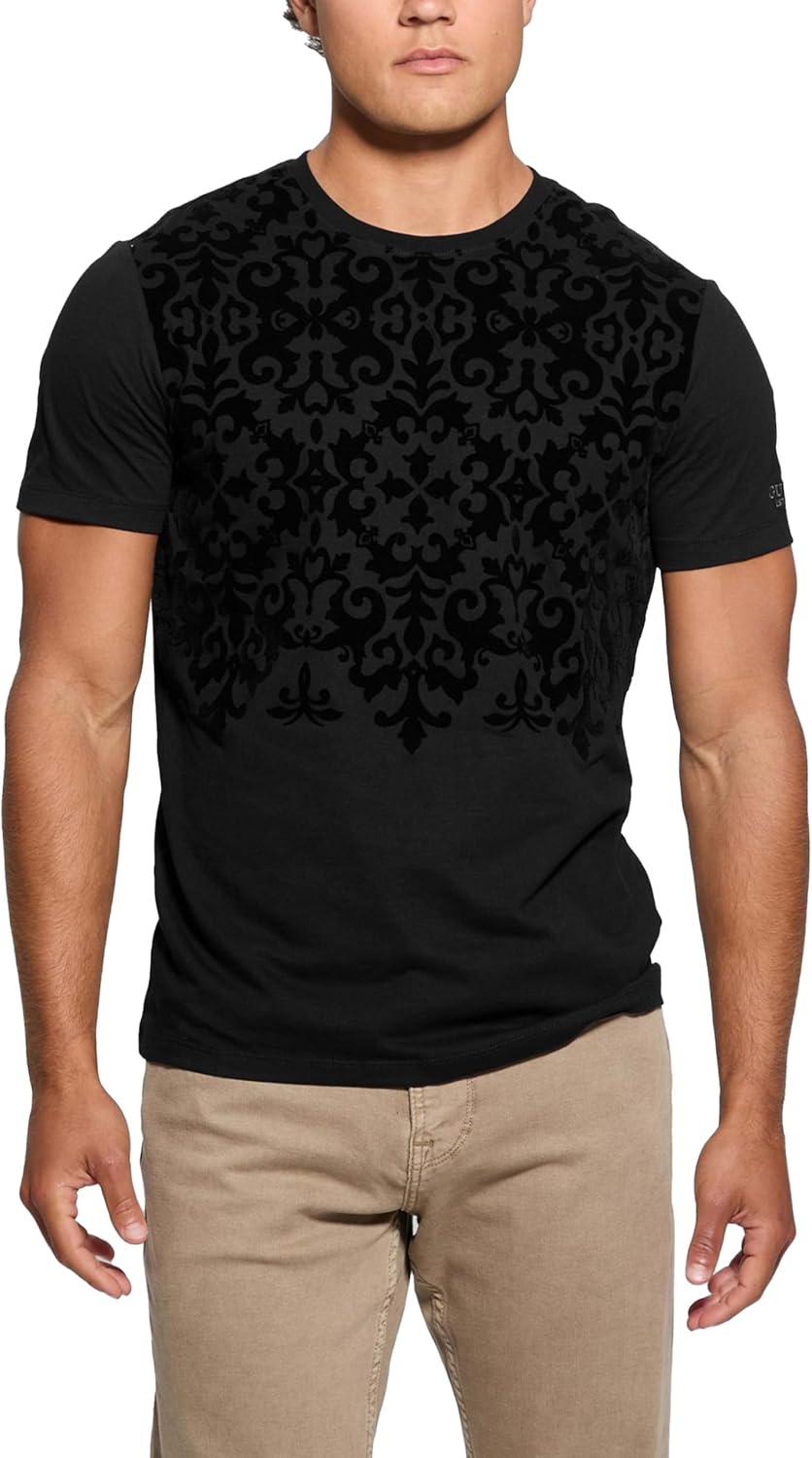 Мужская футболка GUESS из эко-флокса, Black
Мужская футболка GUESS из эко-флокса, Black