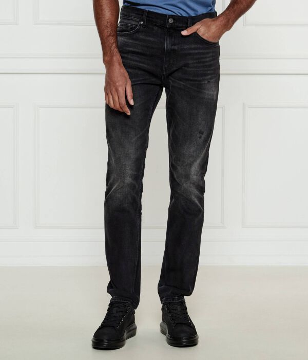 Джинсы мужские Hugo 708 с эффектом потертости, черный
Джинсы мужские Hugo 708 с эффектом потертости, черный