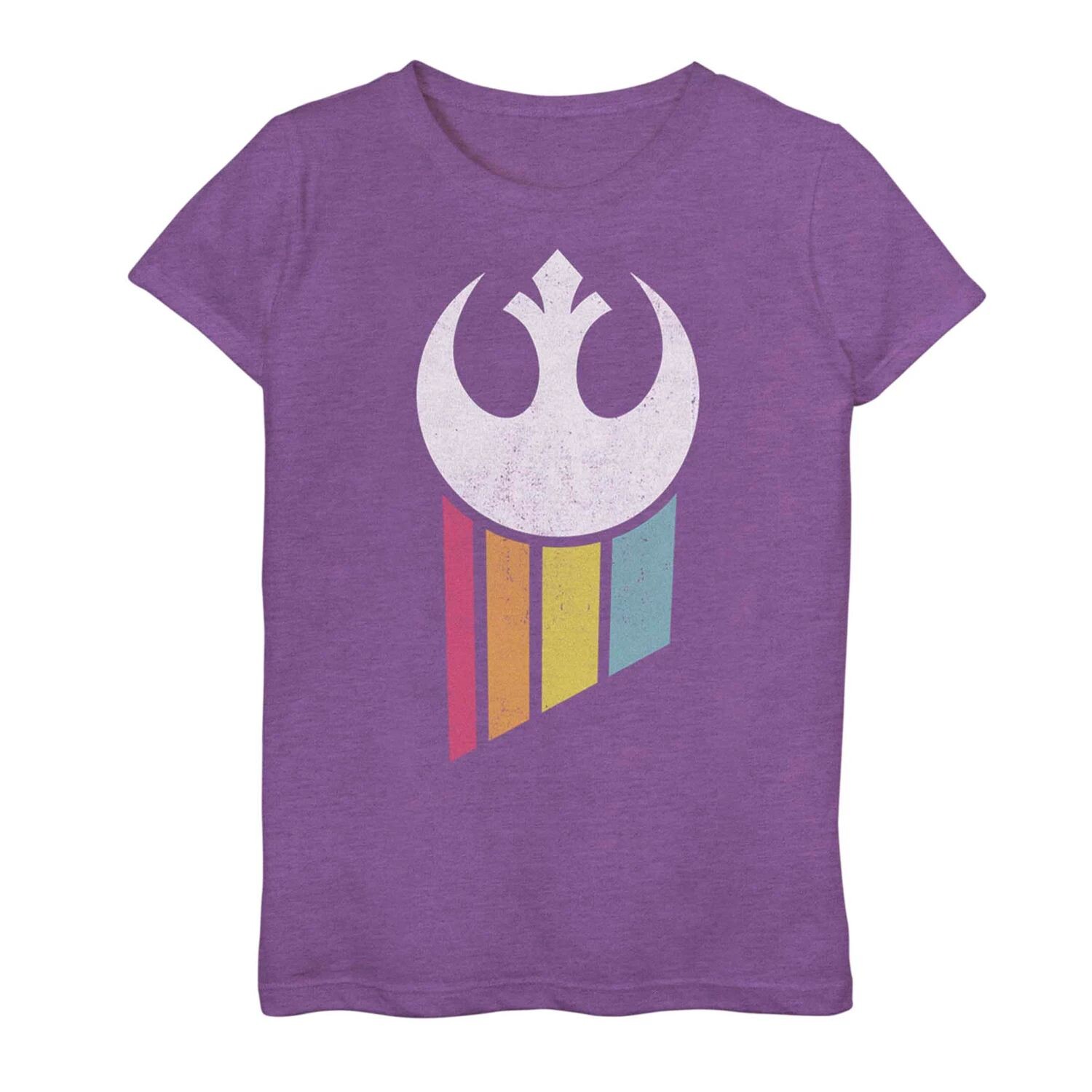 Футболка с логотипом Star Wars Rainbow Rebel для девочек 7–16 лет Licensed Character
Футболка с логотипом Star Wars Rainbow Rebel для девочек 7–16 лет Licensed Character