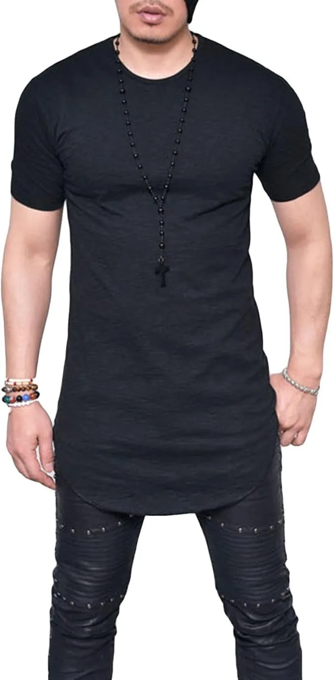 Мужская футболка Hipster Curved Longline Drop Tail Maiyifu-GJ
Мужская футболка Hipster Curved Longline Drop Tail Maiyifu-GJ