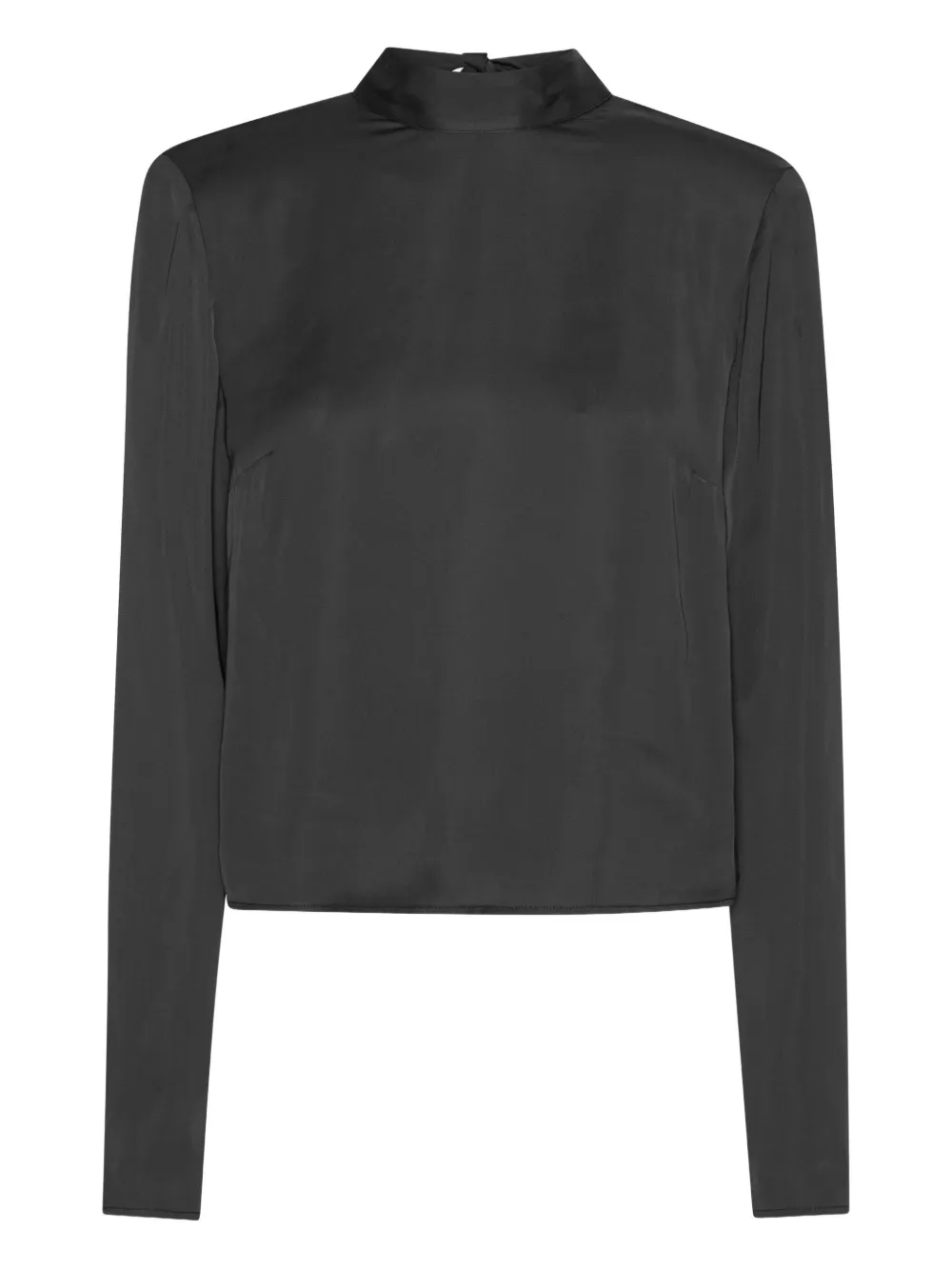 Топ с драпировкой ROTATE BIRGER CHRISTENSEN, черный 
Топ с драпировкой ROTATE BIRGER CHRISTENSEN, черный