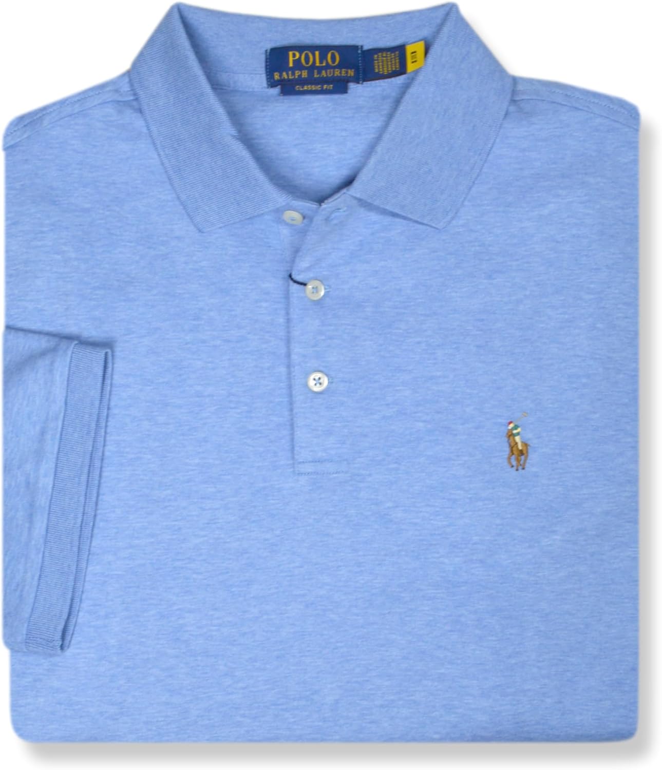 POLO RALPH LAUREN мужская Custom Slim Fit мягкая интерлок хлопковая поло с тремя пуговицами, Light Blue Heather, Синий, POLO RALPH LAUREN мужская Custom Slim Fit мягкая интерлок хлопковая поло с тремя пуговицами, Light Blue Heather
POLO RALPH LAUREN мужская Custom Slim Fit мягкая интерлок хлопковая поло с тремя пуговицами, Light Blue Heather, Синий, POLO RALPH LAUREN мужская Custom Slim Fit мягкая интерлок хлопковая поло с тремя пуговицами, Light Blue Heather