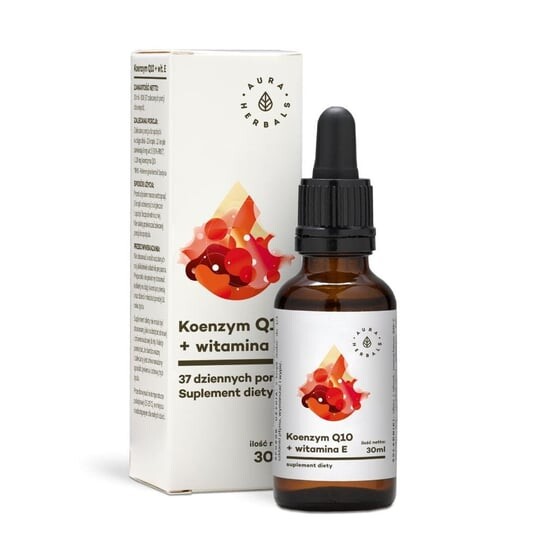 Aura Herbals, коэнзим Q10 с витамином Е жидкий, 30 мл
Aura Herbals, коэнзим Q10 с витамином Е жидкий, 30 мл