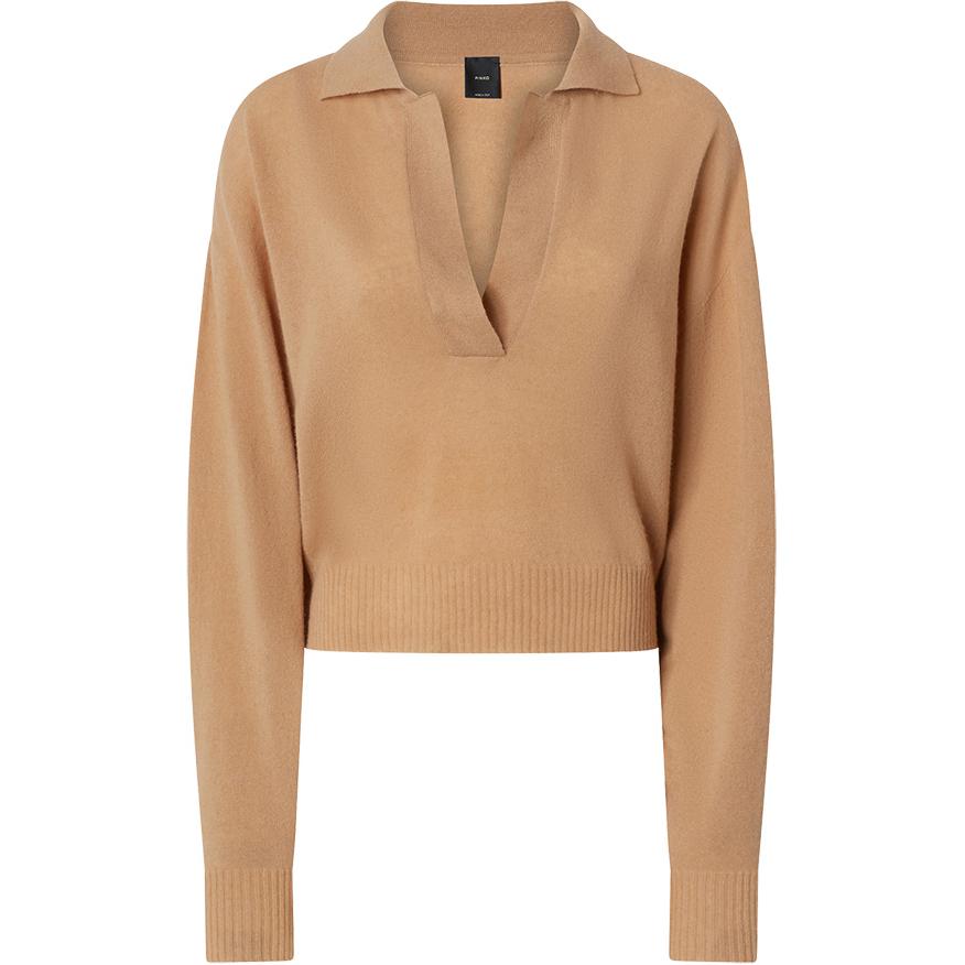 Вязаный джемпер Evanescente PINKO, бежевый
Вязаный джемпер Evanescente PINKO, бежевый