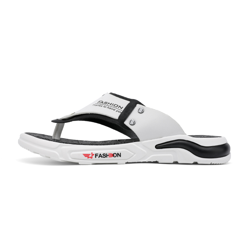 Мужские шлепанцы с резиновой подошвой, устойчивые к истиранию Bull charm, White Black
Мужские шлепанцы с резиновой подошвой, устойчивые к истиранию Bull charm, White Black