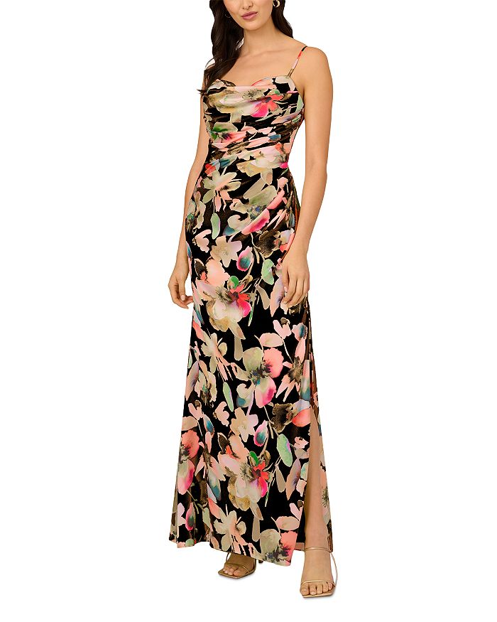 Платье из стрейч-сатина с принтом Liv Foster, черный
Платье из стрейч-сатина с принтом Liv Foster, черный