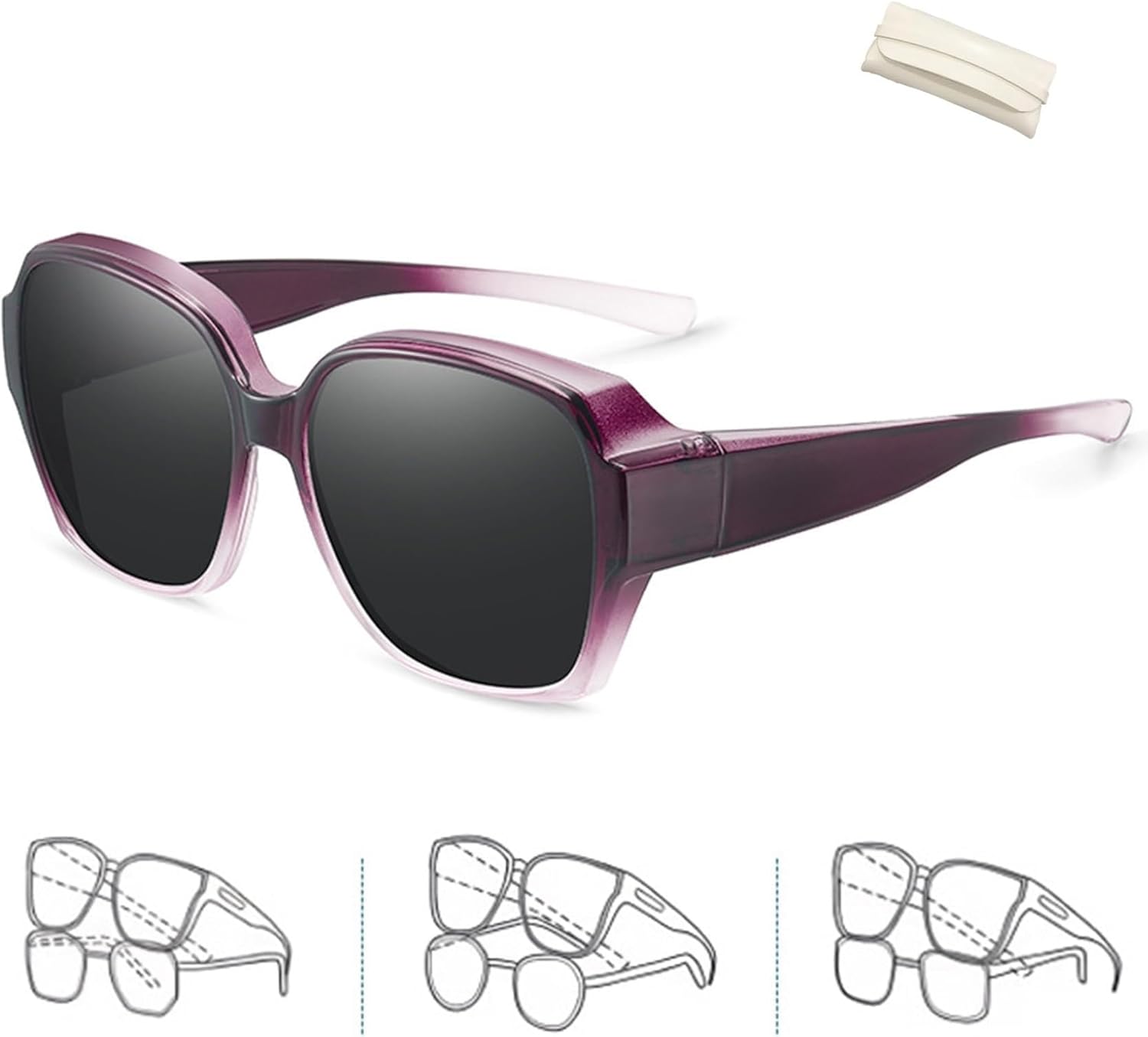 Солнцезащитные очки Snap Shades, модные квадратные поляризованные солнцезащитные очки с защитой от УФ-излучения, солнцезащитные очки для женщин и мужчин MTQCRHGP, Purple
Солнцезащитные очки Snap Shades, модные квадратные поляризованные солнцезащитные очки с защитой от УФ-излучения, солнцезащитные очки для женщин и мужчин MTQCRHGP, Purple