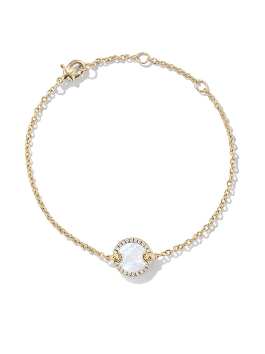 Браслет Petite DY Elements из желтого золота с бриллиантами и перламутром David Yurman, золотой
Браслет Petite DY Elements из желтого золота с бриллиантами и перламутром David Yurman, золотой