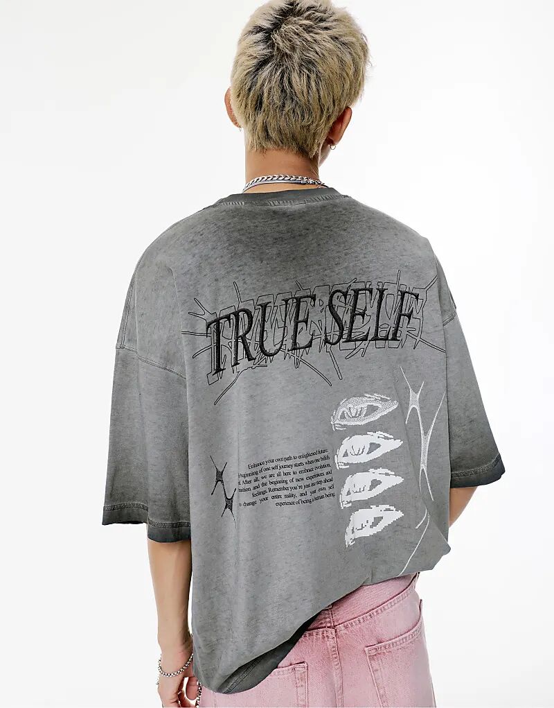 Футболка Pull&Bear True черного цвета, самостирающаяся
Футболка Pull&Bear True черного цвета, самостирающаяся