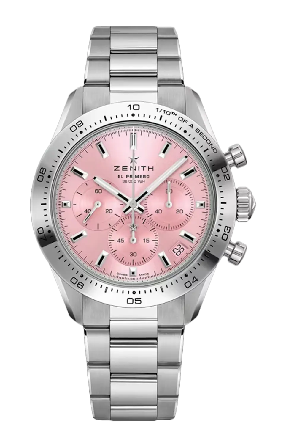 Часы Zenith Chronomaster sport pink ограниченная серия 41 мм
Часы Zenith Chronomaster sport pink ограниченная серия 41 мм