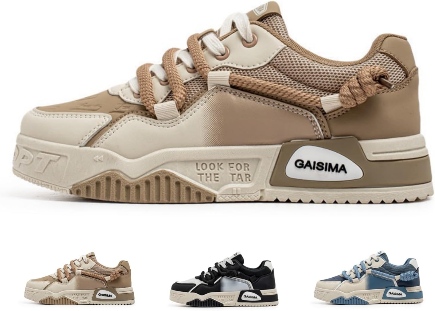 Мужские кроссовки Y2K в стиле chunky с низким верхом, модные, с цветной блокировкой, повседневные, удобные, дышащие, спортивная модная обувь Macefil, бежевый/хаки
Мужские кроссовки Y2K в стиле chunky с низким верхом, модные, с цветной блокировкой, повседневные, удобные, дышащие, спортивная модная обувь Macefil, бежевый/хаки