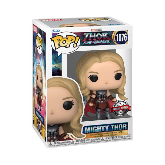 Funko POP! Эксклюзивная коллекционная фигурка Marvel, Thor, Mighty Thor
Funko POP! Эксклюзивная коллекционная фигурка Marvel, Thor, Mighty Thor