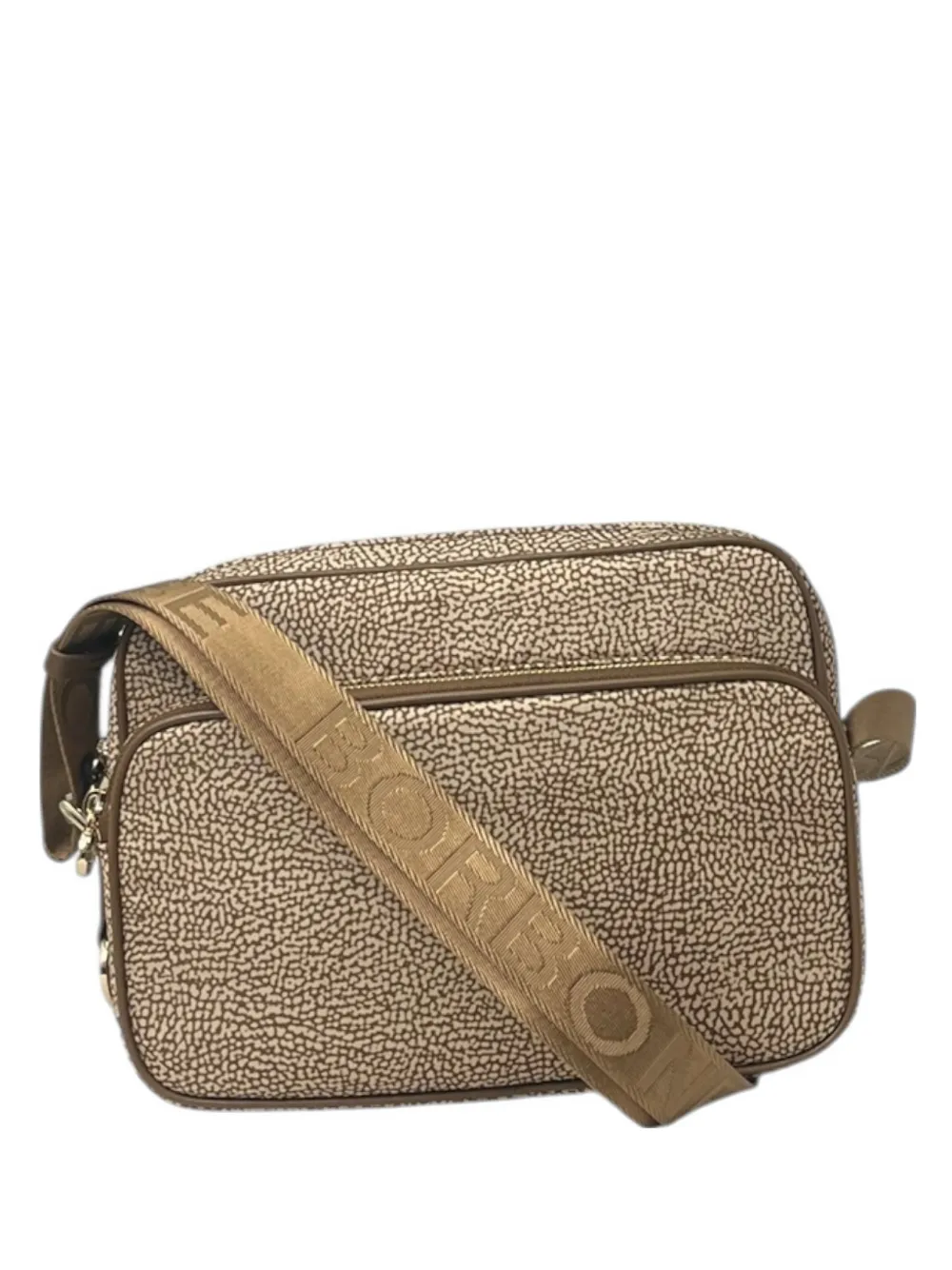 Сумка-сэтчел среднего размера с логотипом на ремне Borbonese, нейтральный
Сумка-сэтчел среднего размера с логотипом на ремне Borbonese, нейтральный