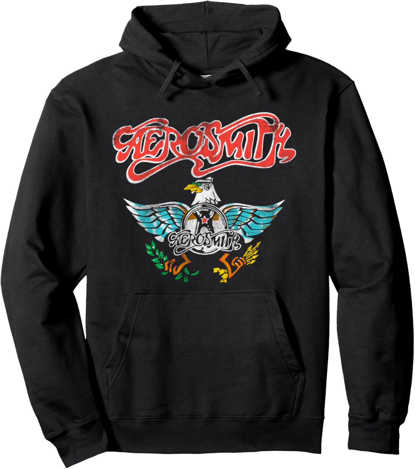 Худи с орлом Aerosmith, черный
Худи с орлом Aerosmith, черный