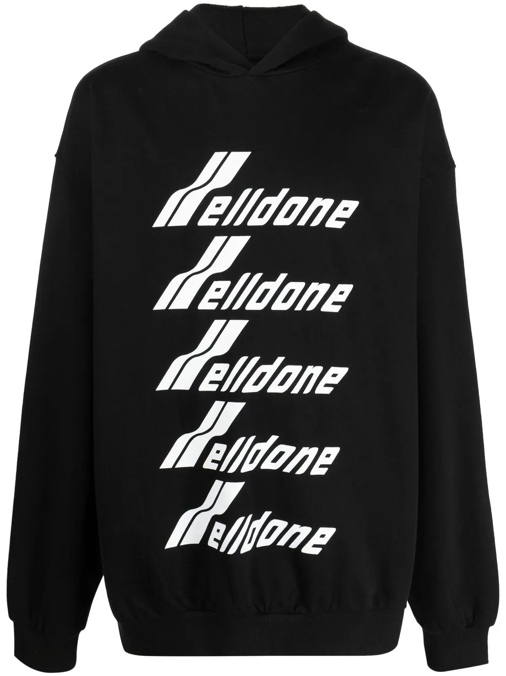 Худи с логотипом We11done, черный
Худи с логотипом We11done, черный