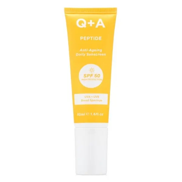 Солнцезащитный крем для лица с пептидами и SPF50, 50 мл, против старения Q+A Peptide anti-ageing
Солнцезащитный крем для лица с пептидами и SPF50, 50 мл, против старения Q+A Peptide anti-ageing