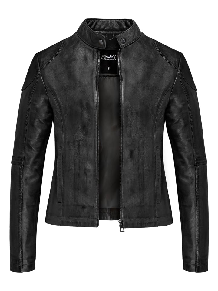 Кожаная куртка REPUBLIX, черный
Кожаная куртка REPUBLIX, черный