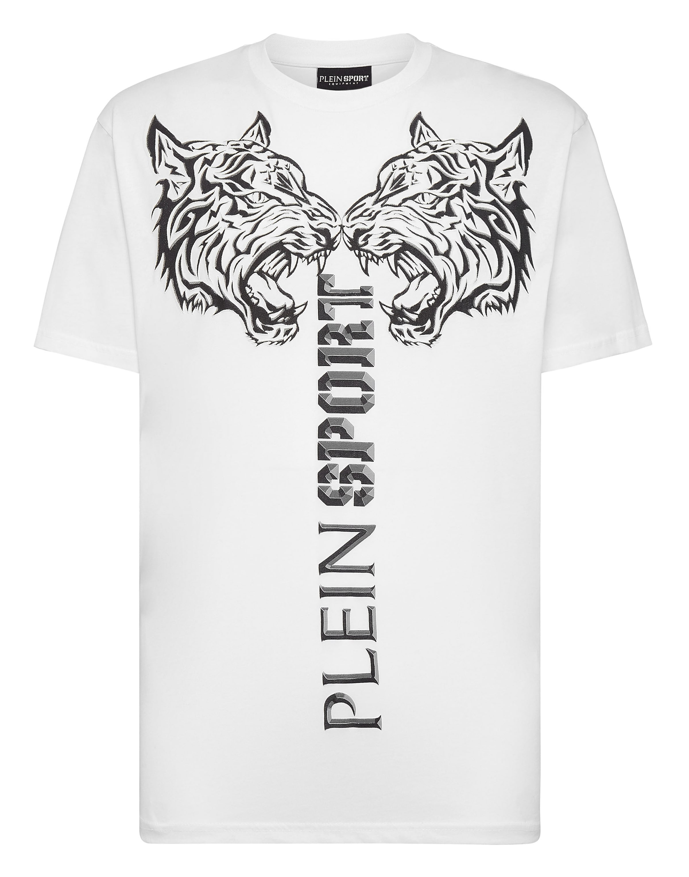 Plein Sport Футболка 'Tiger' в белом цвете
Plein Sport Футболка 'Tiger' в белом цвете