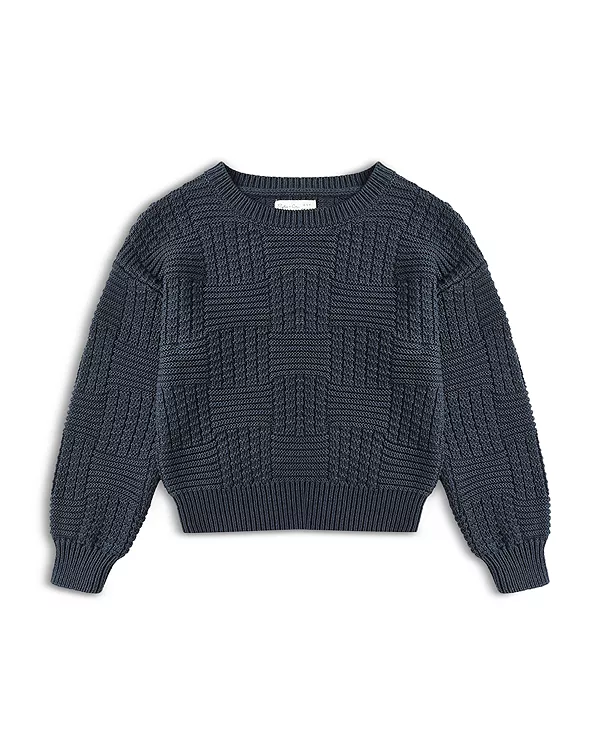 Хлопковый свитер для мальчика - для маленького ребенка Rylee + Cru, синий
Хлопковый свитер для мальчика - для маленького ребенка Rylee + Cru, синий