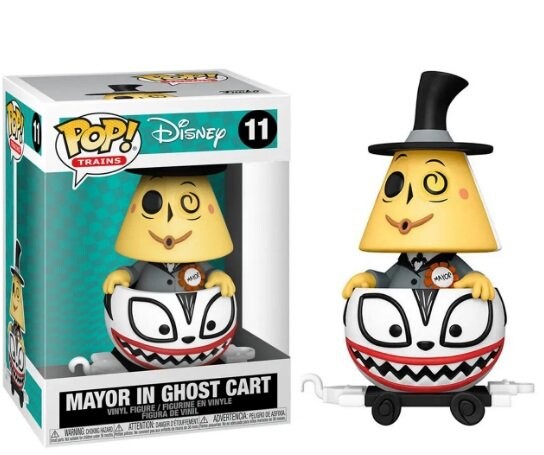 Funko POP! Поезда, коллекционная фигурка, Дисней, Хэллоуин, Мэр в тележке-призраке, 11
Funko POP! Поезда, коллекционная фигурка, Дисней, Хэллоуин, Мэр в тележке-призраке, 11