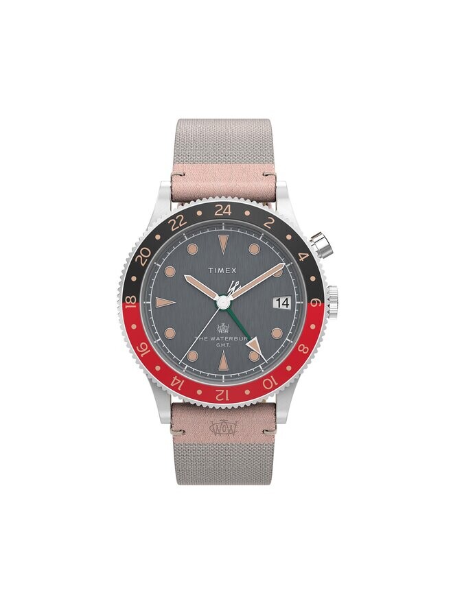 Часы Waterbury Traditional GMT Timex, серый
Часы Waterbury Traditional GMT Timex, серый