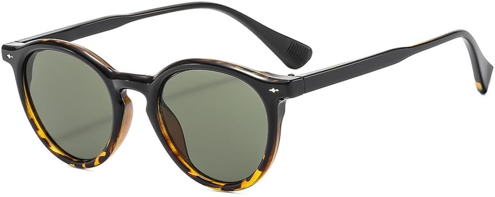 Солнцезащитные очки UV400 с круглой прозрачной оправой и защитой от ультрафиолета, подходят для женщин и мужчин, для бега и занятий спортом на открытом воздухе UYPTK, Black Leopard
Солнцезащитные очки UV400 с круглой прозрачной оправой и защитой от ультрафиолета, подходят для женщин и мужчин, для бега и занятий спортом на открытом воздухе UYPTK, Black Leopard