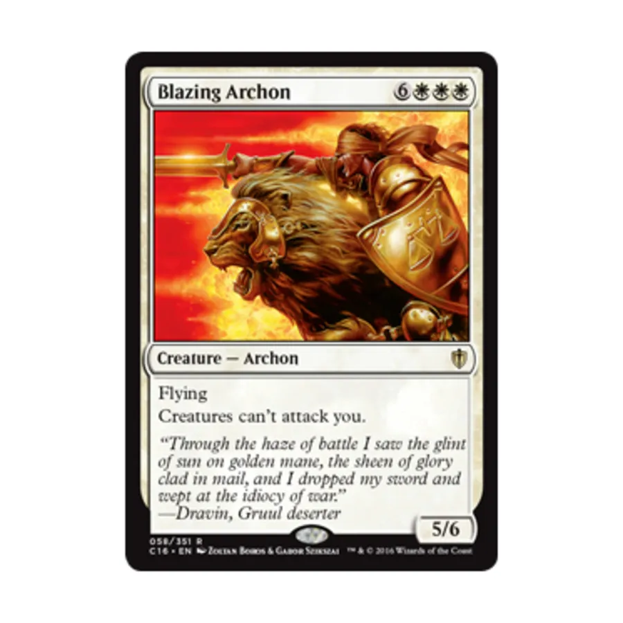 CCG Пылающий архонт (клавиша R), MTG - Commander 2016
CCG Пылающий архонт (клавиша R), MTG - Commander 2016