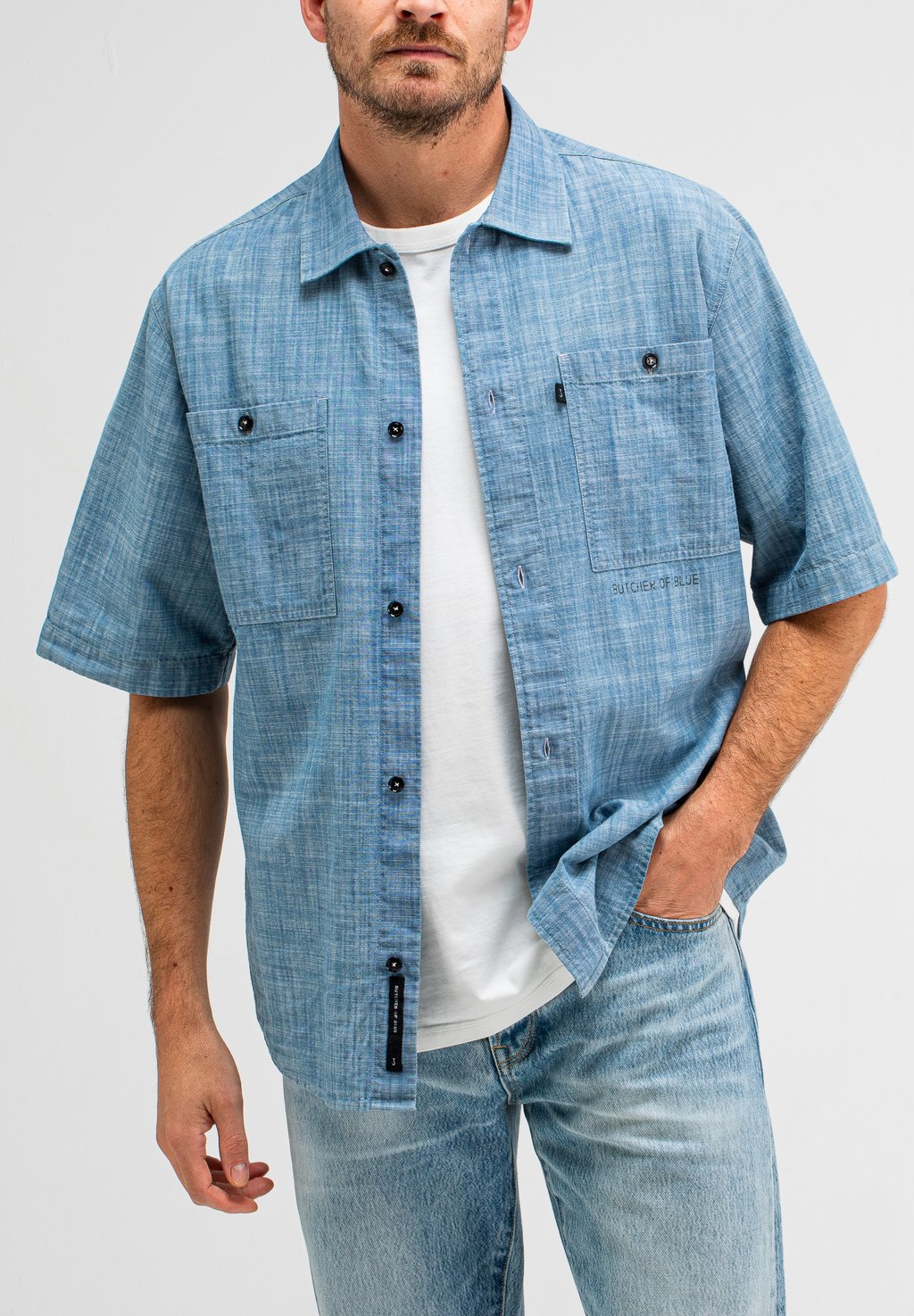 Рубашка Butcher of Blue, светло-голубой
Рубашка Butcher of Blue, светло-голубой