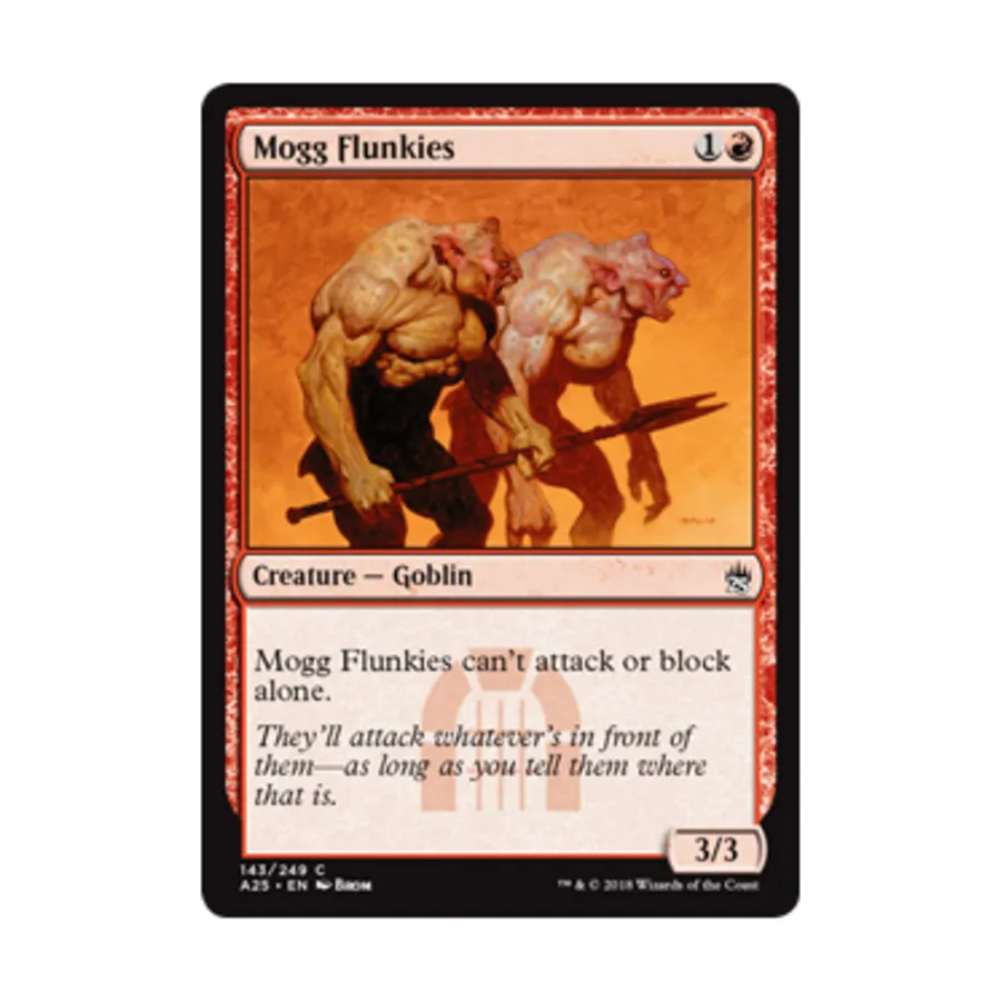 CCG Могг-Фланкис (C) (Фольга), MTG - Masters 25
CCG Могг-Фланкис (C) (Фольга), MTG - Masters 25