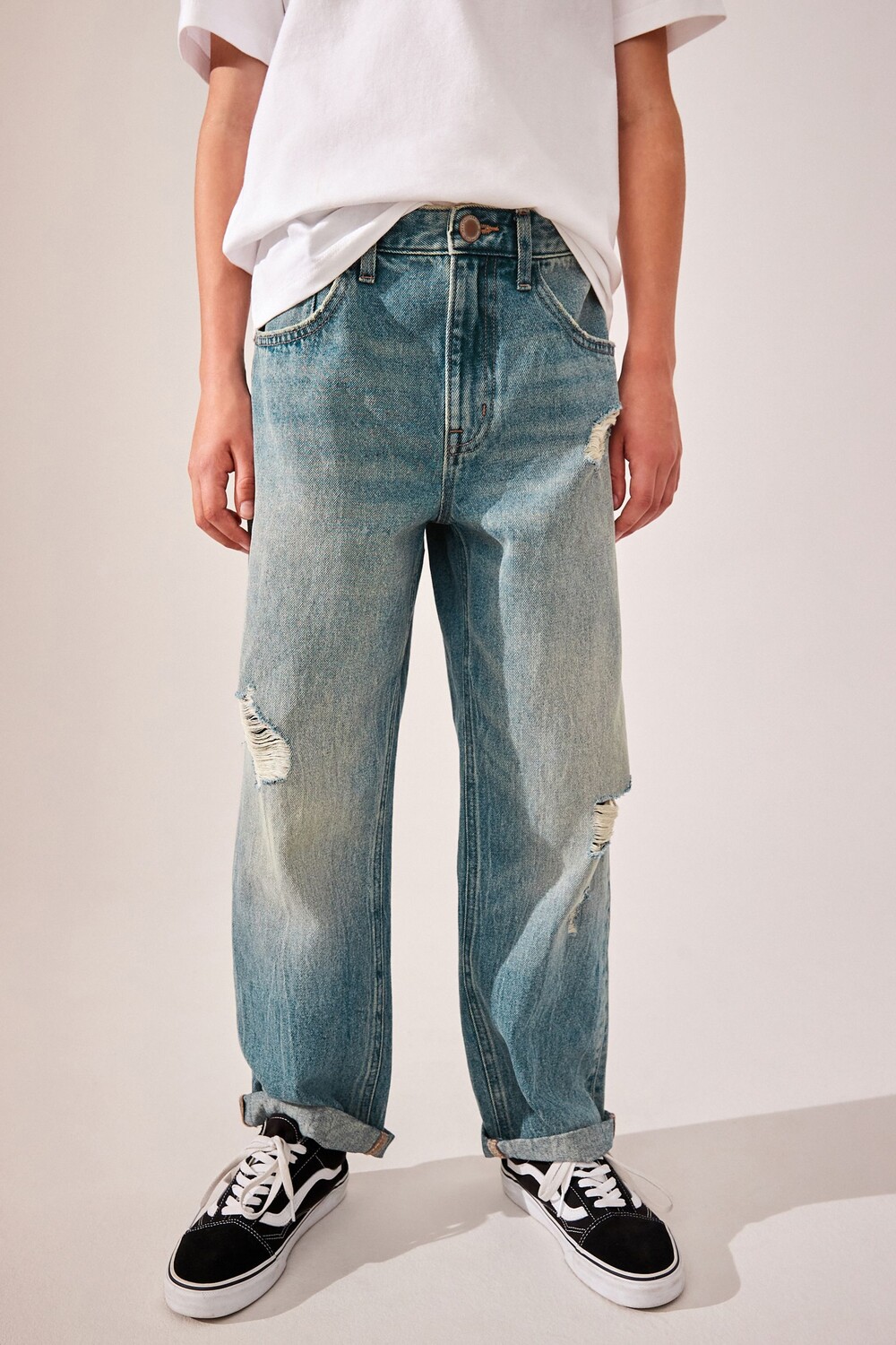 Мешковатые джинсы из 100% хлопка с эффектом потертости (3 16 лет) Next, синий
Мешковатые джинсы из 100% хлопка с эффектом потертости (3 16 лет) Next, синий