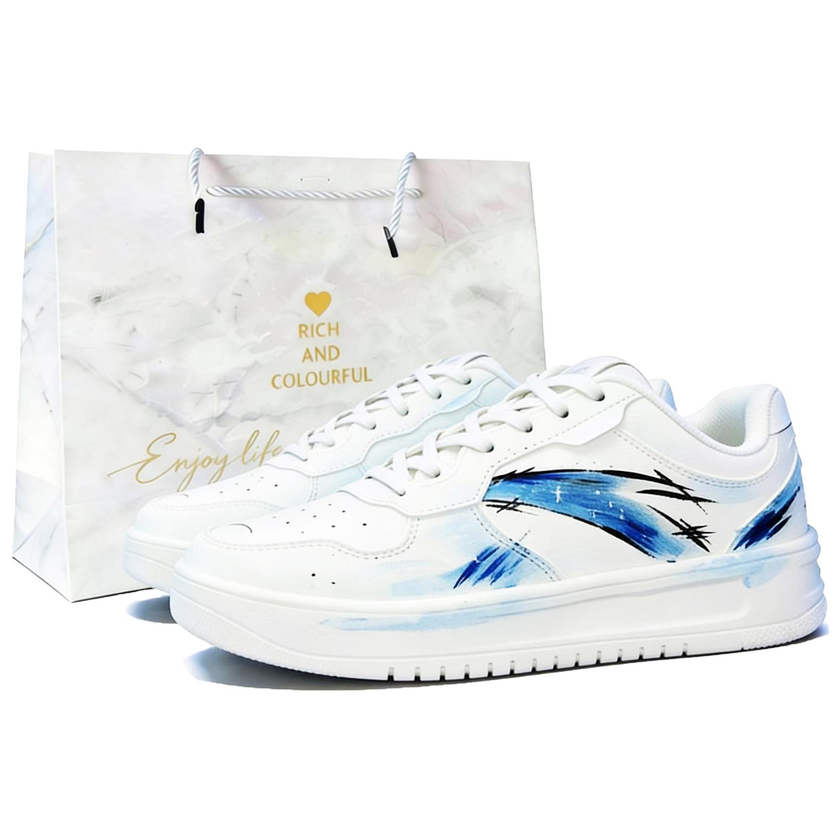 ANTA Легкие и дышащие низкие кроссовки для скейтбординга Easy Baby's Breath, устойчивые к истиранию, унисекс, бело-голубые
ANTA Легкие и дышащие низкие кроссовки для скейтбординга Easy Baby's Breath, устойчивые к истиранию, унисекс, бело-голубые