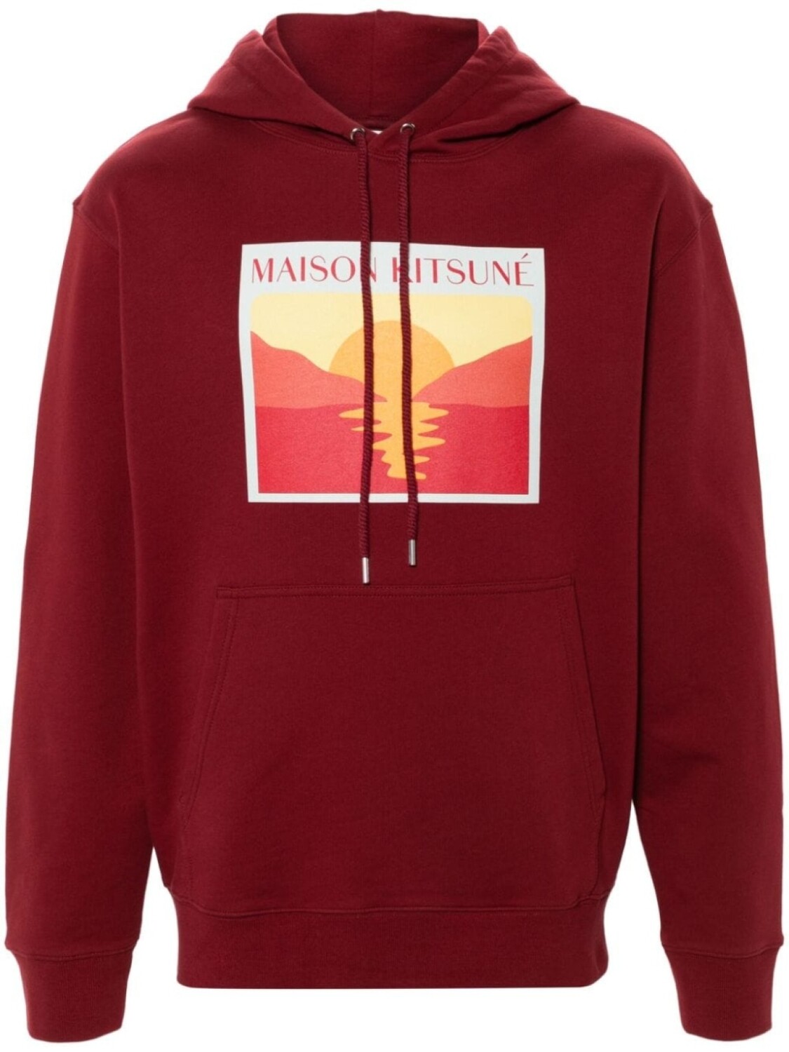 Maison Kitsuné худи Sunset Postcard, красный
Maison Kitsuné худи Sunset Postcard, красный